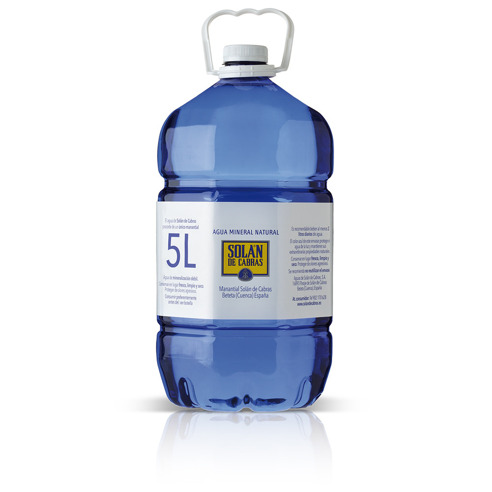 Agua Solán de Cabras 5 Lt