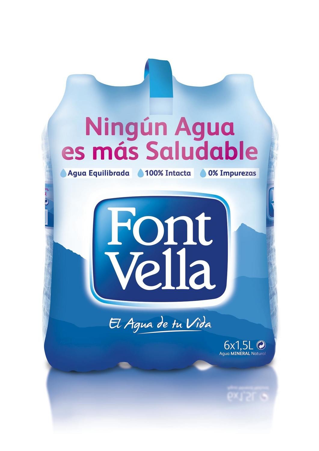 Agua Font Vella Pack 6 x 1.5 Lt
