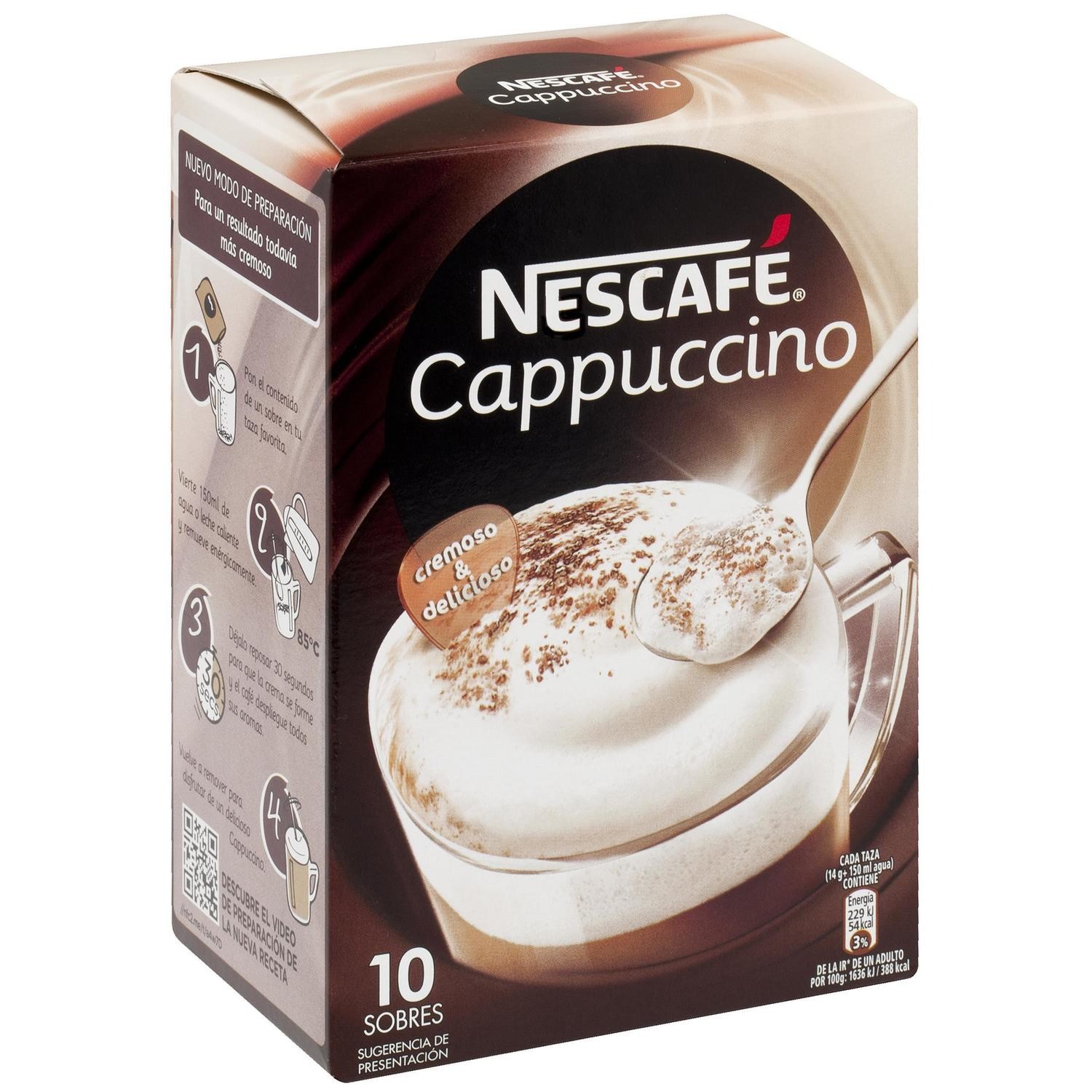 Café cappuccino NESCAFÉ.