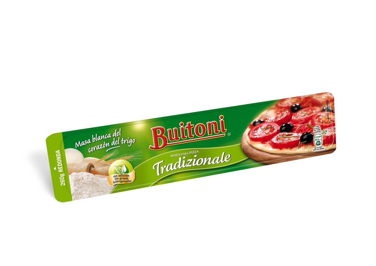 Masa redonda para pizza BUITONI.