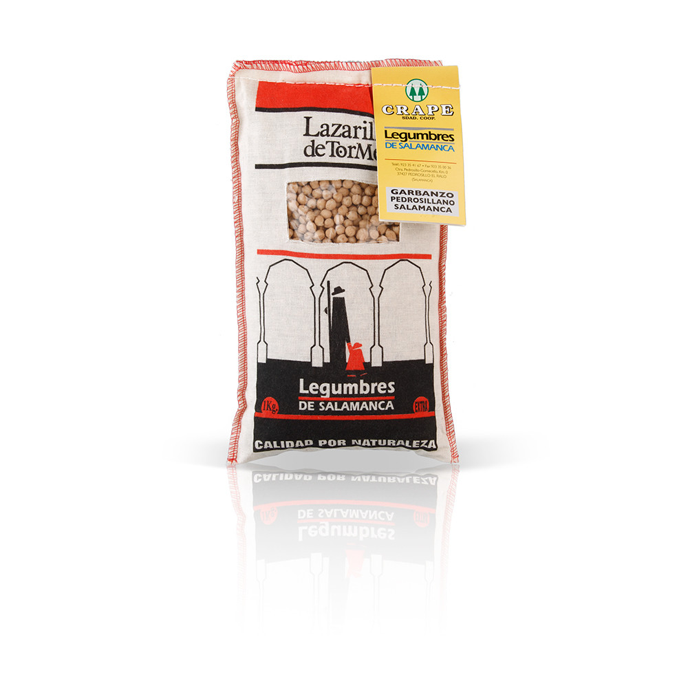 Garbanzo pedrosillano Lazarillo de Tormes GRAPE 1 Kg.
