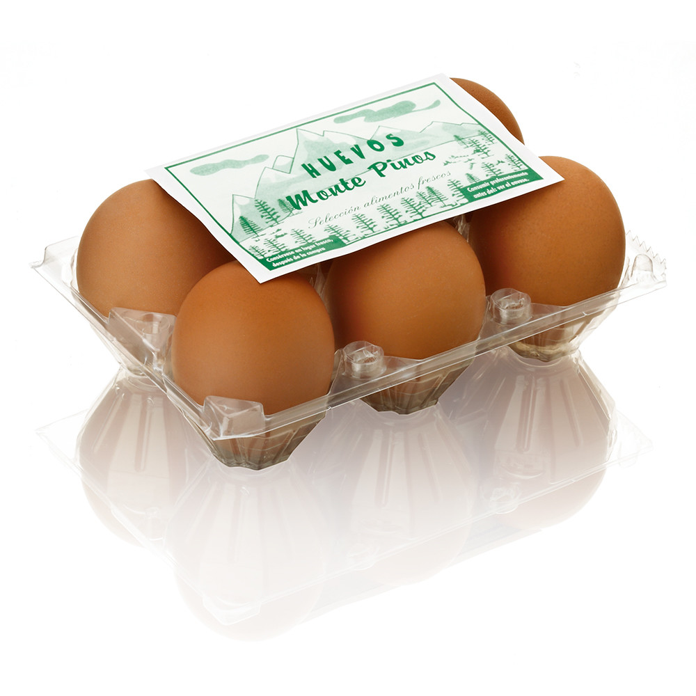 6 Huevos talla L.