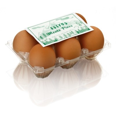6 Huevos talla L.