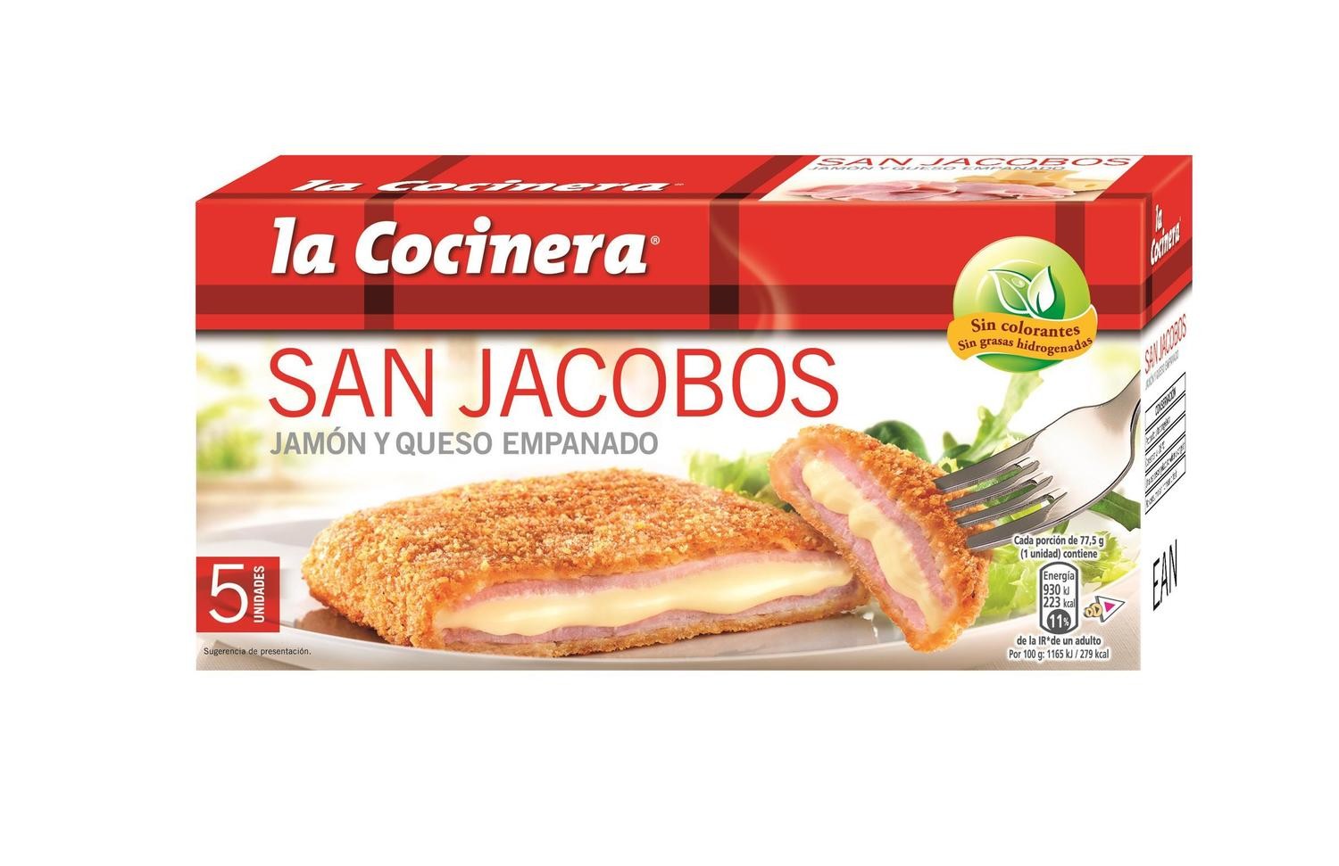 San Jacobos La Cocinera 5 Uds