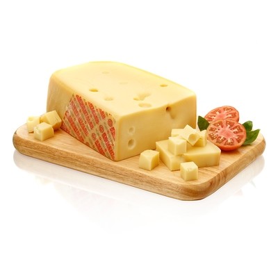 Queso Emmental suizo.