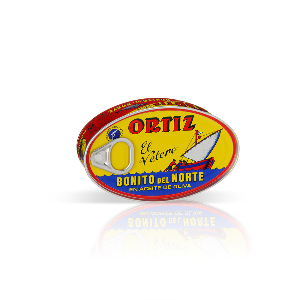 Bonito del norte en aceite de oliva ORTIZ (112 gramos).