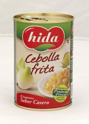 Cebolla frita con aceite de oliva HIDA.