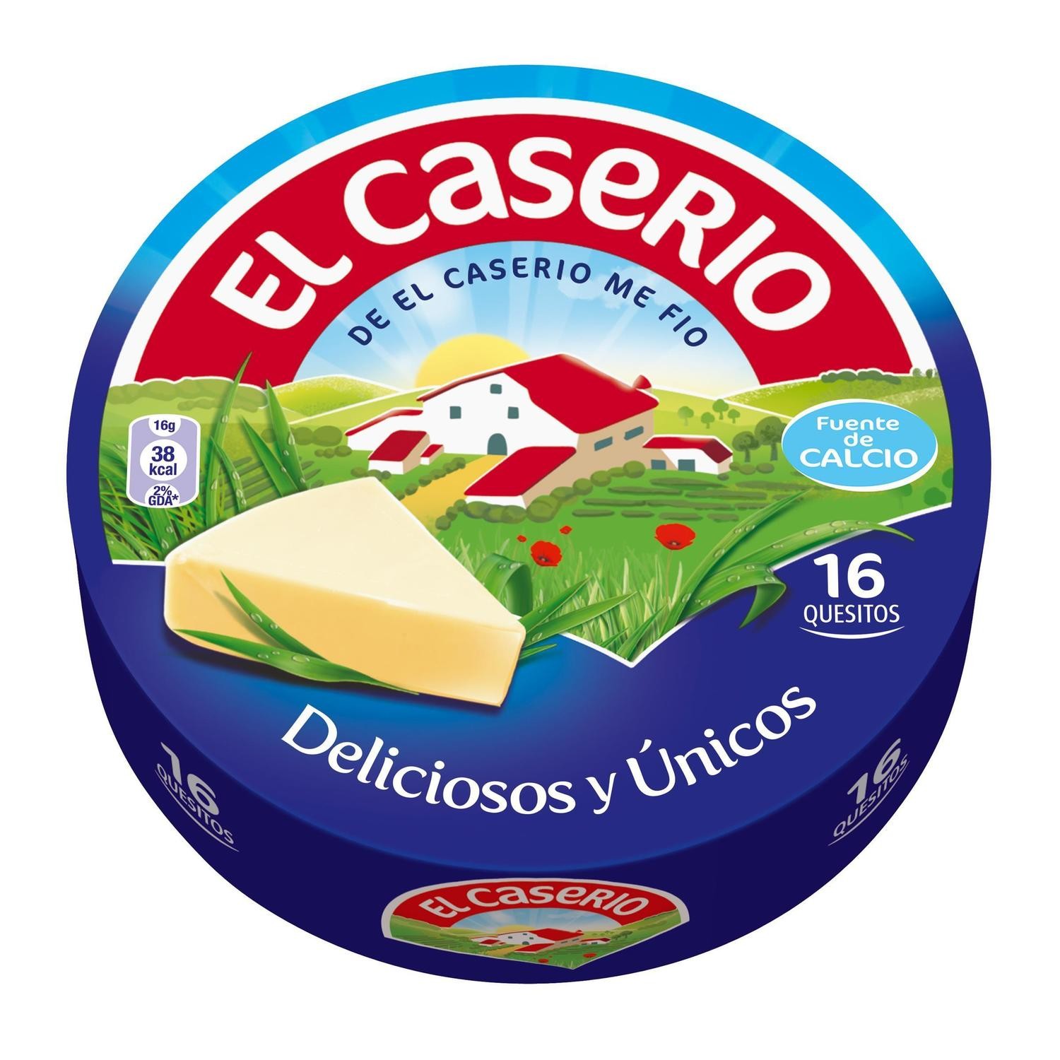 Quesitos EL CASERÍO (16 porciones).