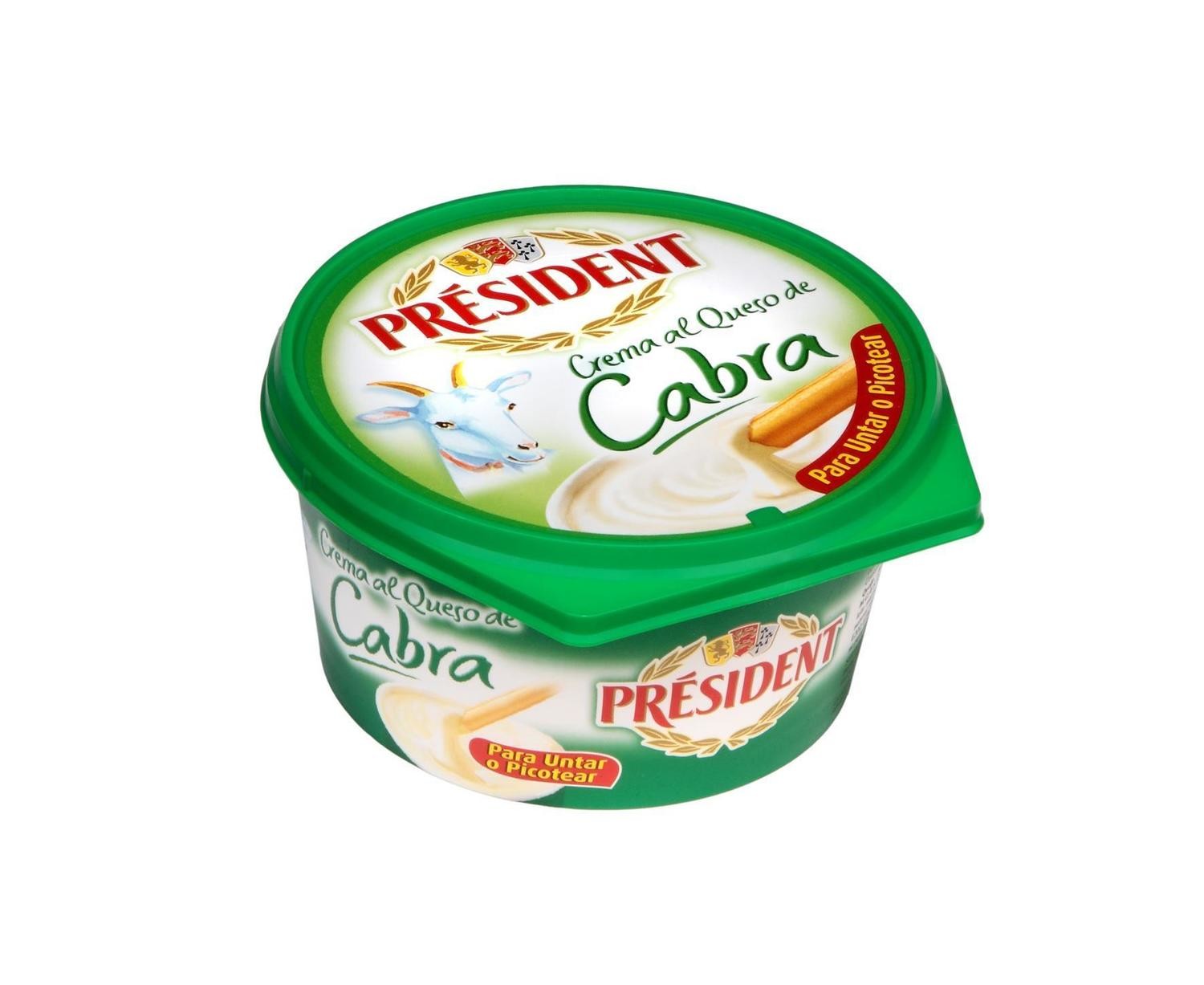 Crema de queso de cabra PRÉSIDENT.