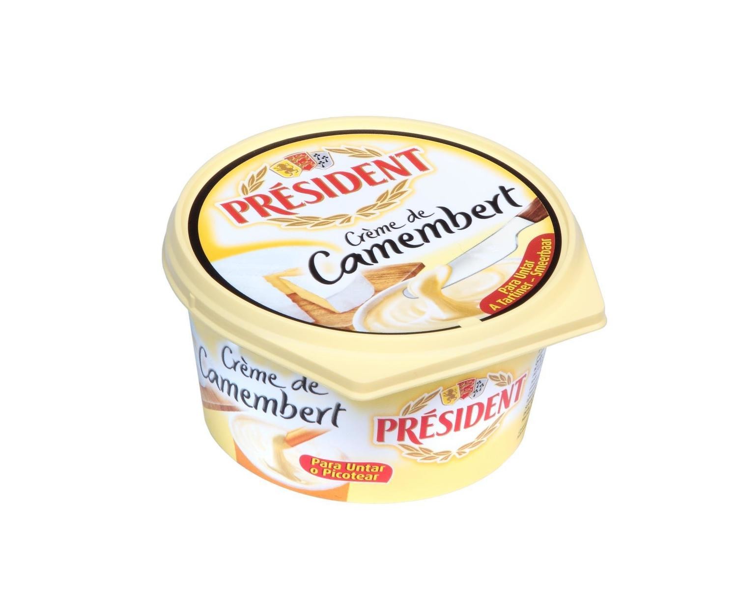 Crema de queso camembert PRÉSIDENT.