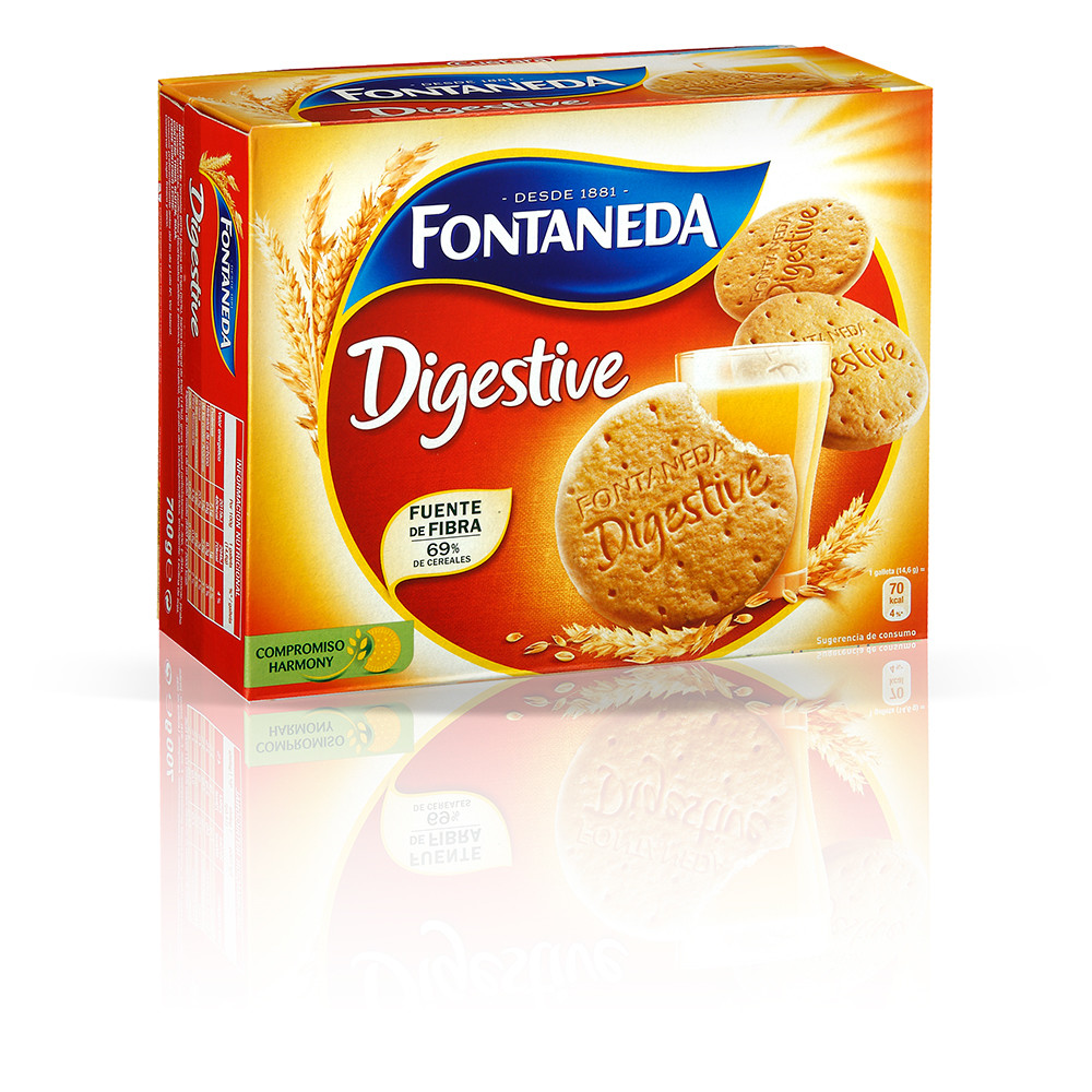 Galletas DIGESTIVE originales de FONTANEDA.