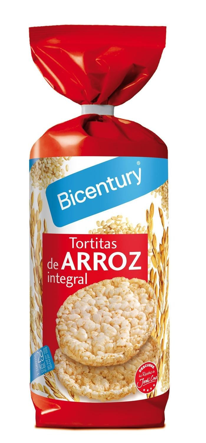 Tortitas de Arroz Integral Bicentury