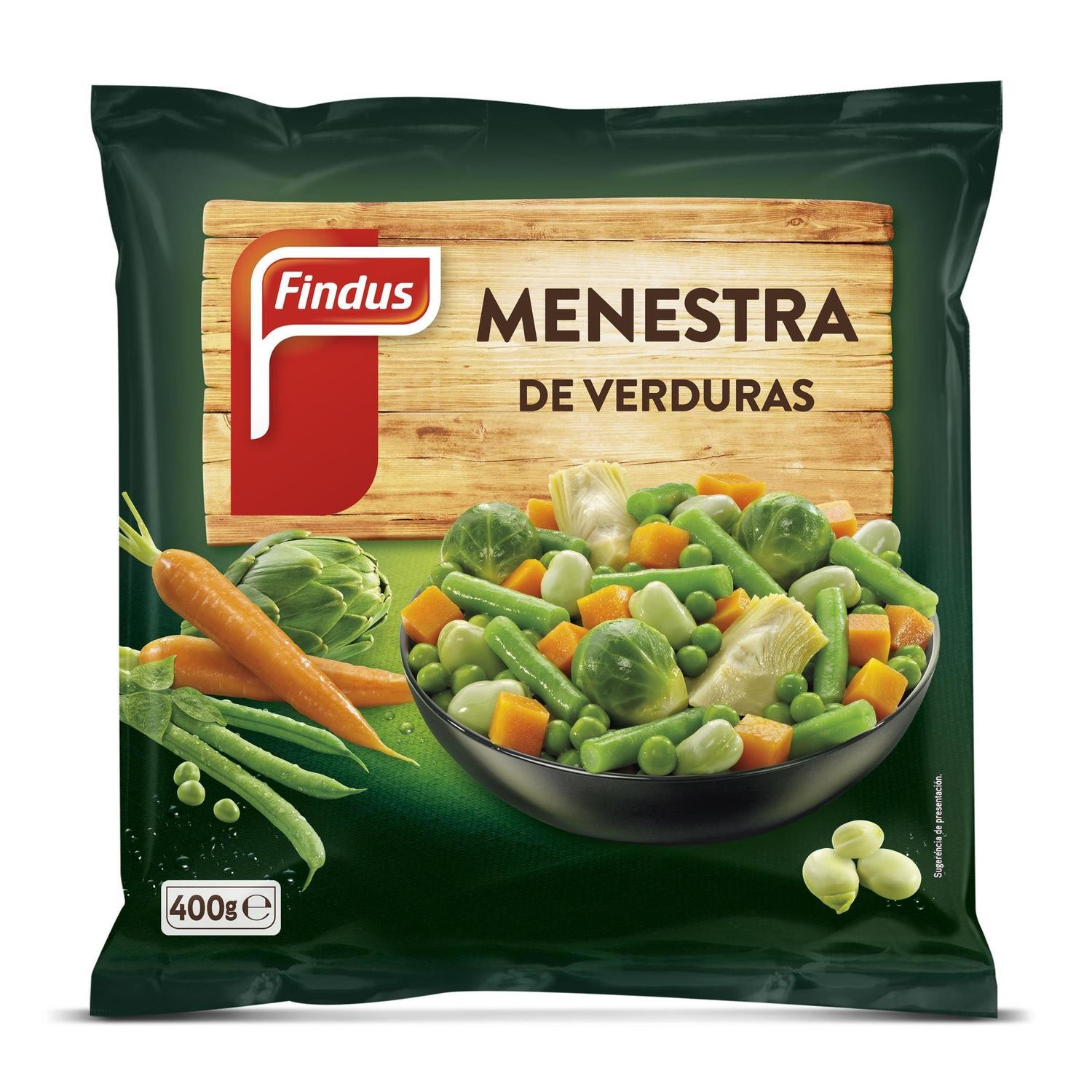 Menestra de Verduras Findus 400 Gr