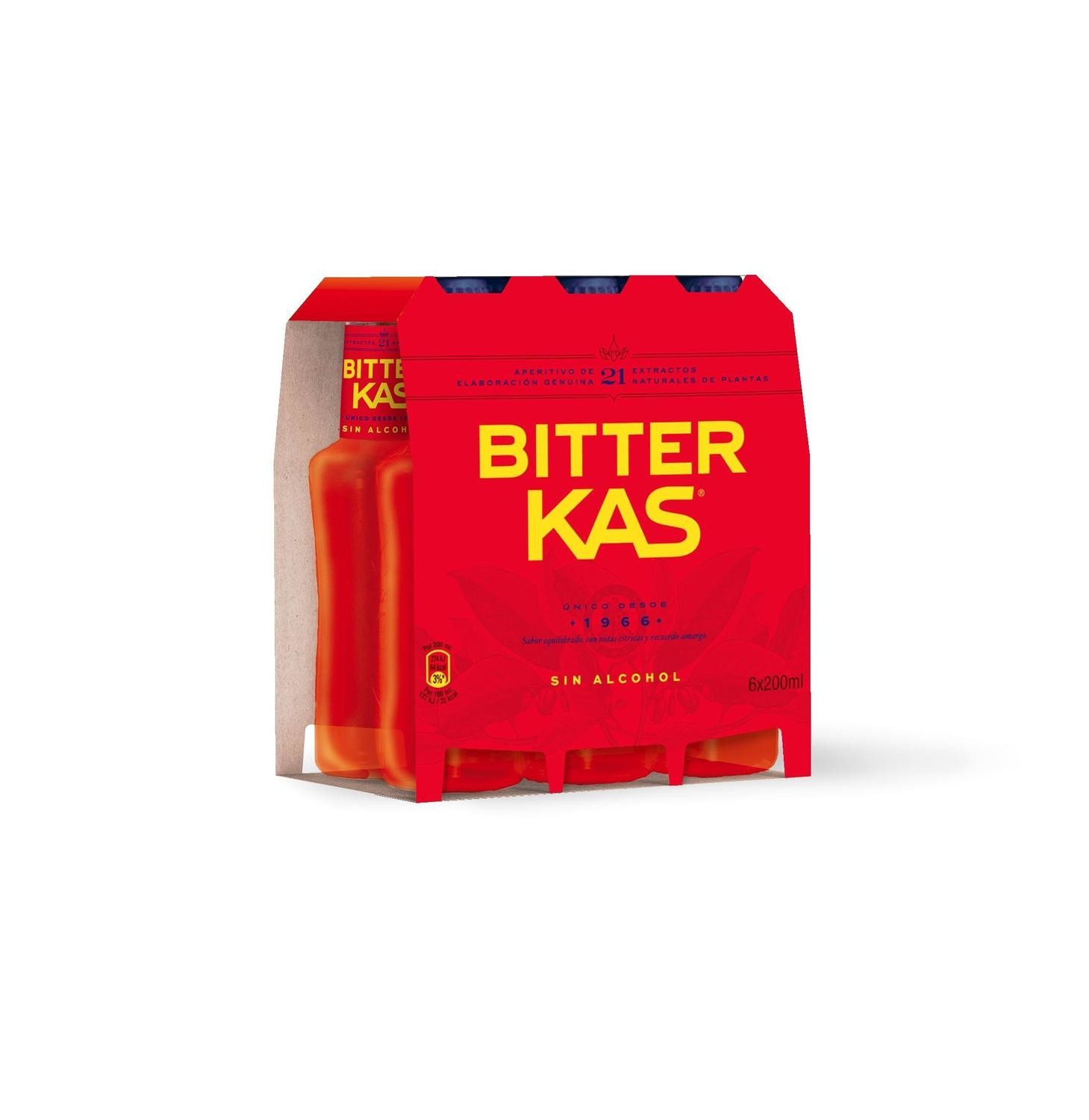 BITTER KAS en botella (pack 6).
