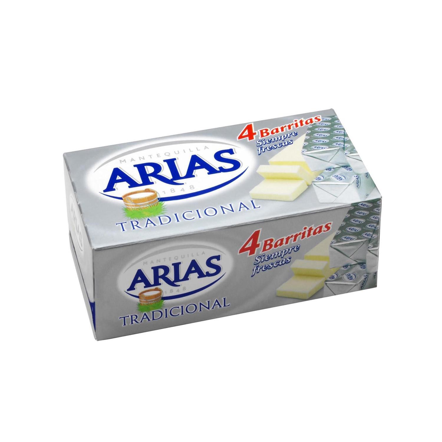 Mantequilla de ARIAS (4 barritas).