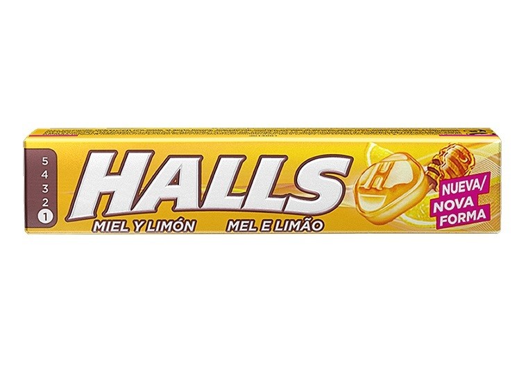 Caramelos Halls Miel y Limón