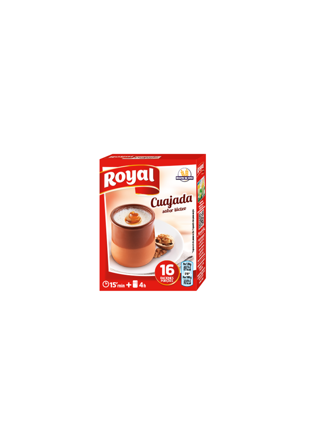 Cuajada Sabor Lácteo Royal 16 Raciones