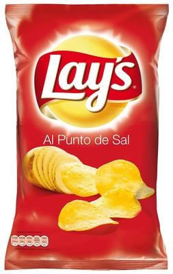 Patatas fritas al punto de sal de LAY&#39;S.