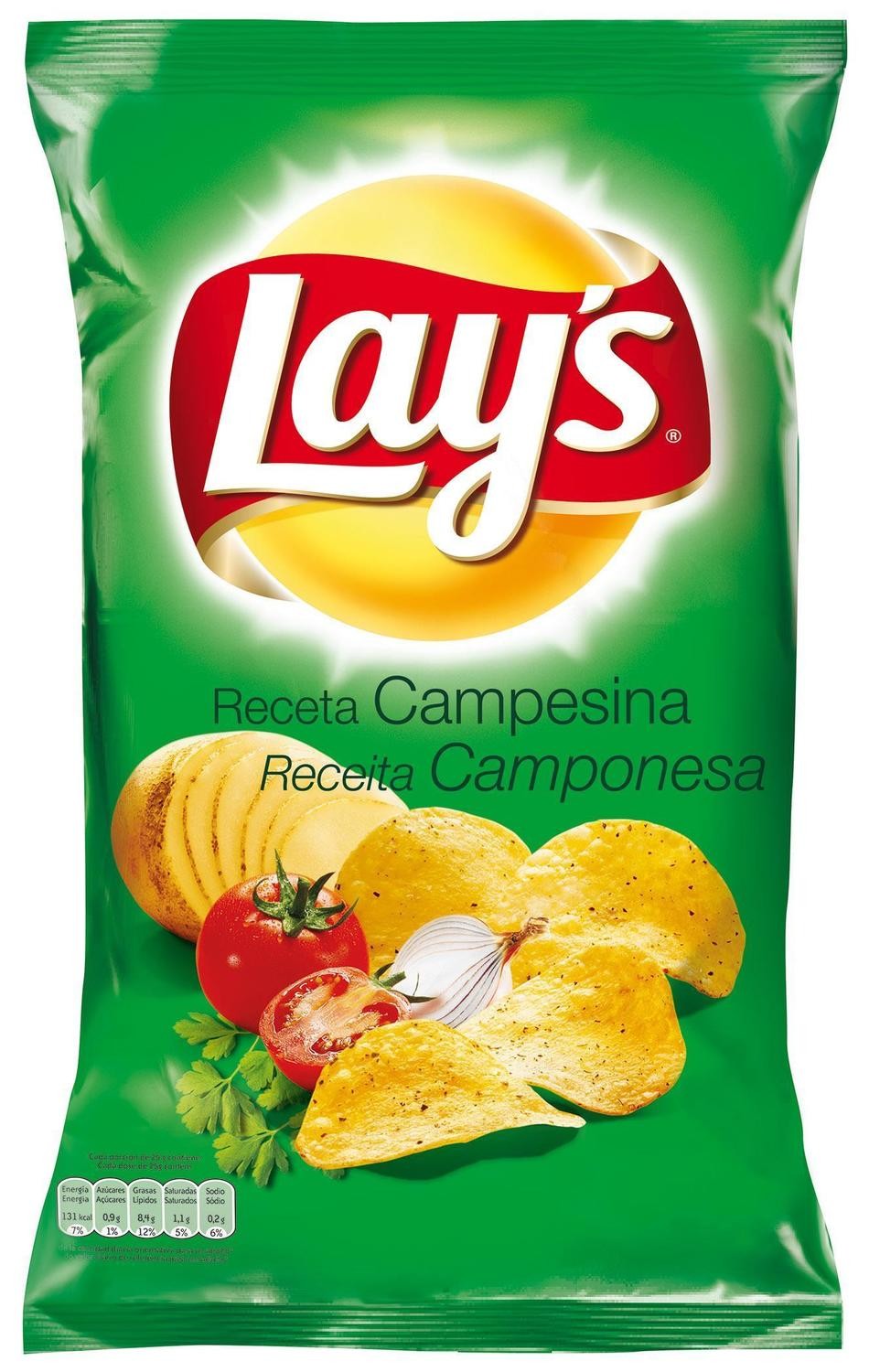 Patatas fritas receta campesina de LAY&#39;S.