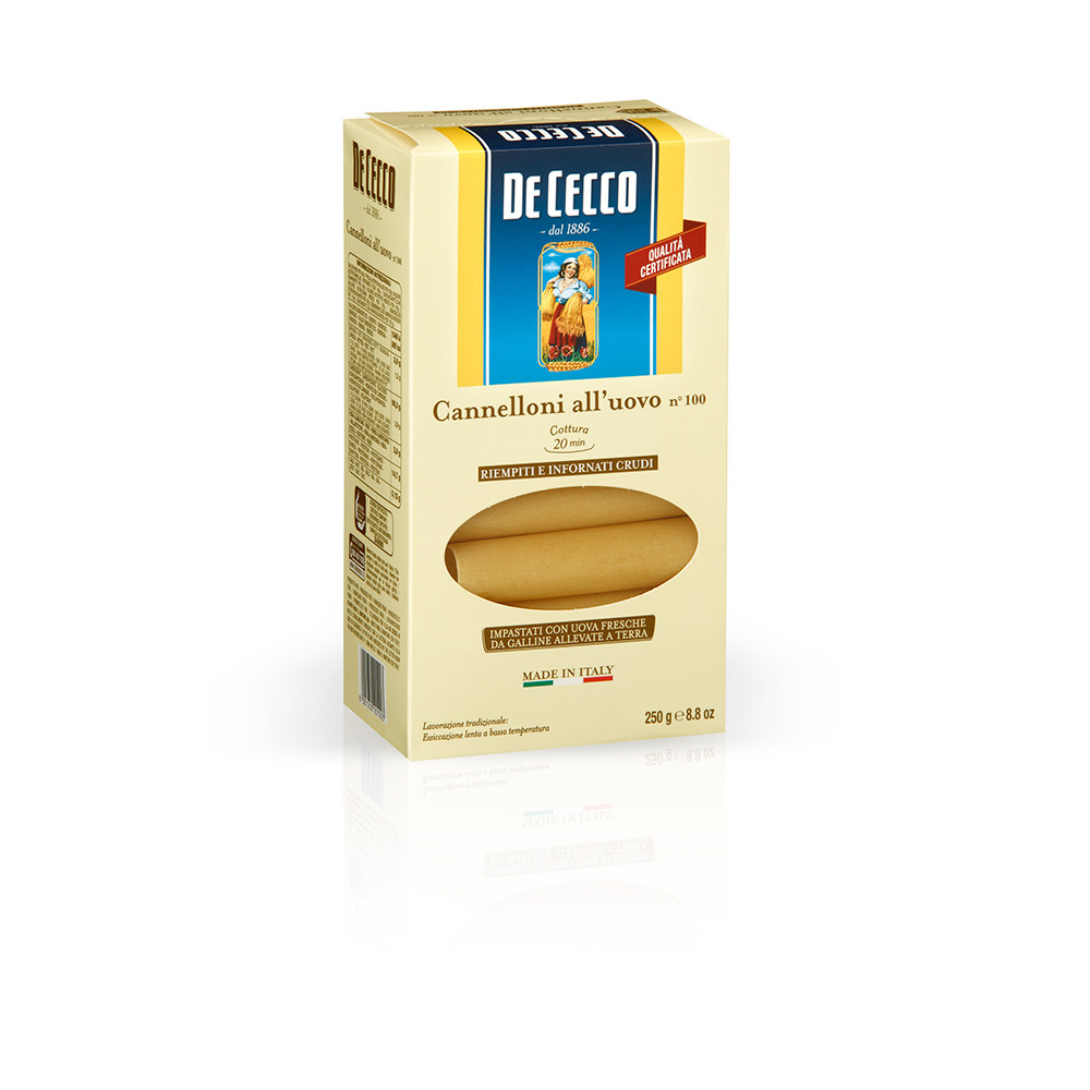 Cannelloni all&#39;uovo nº100 DE CECCO.