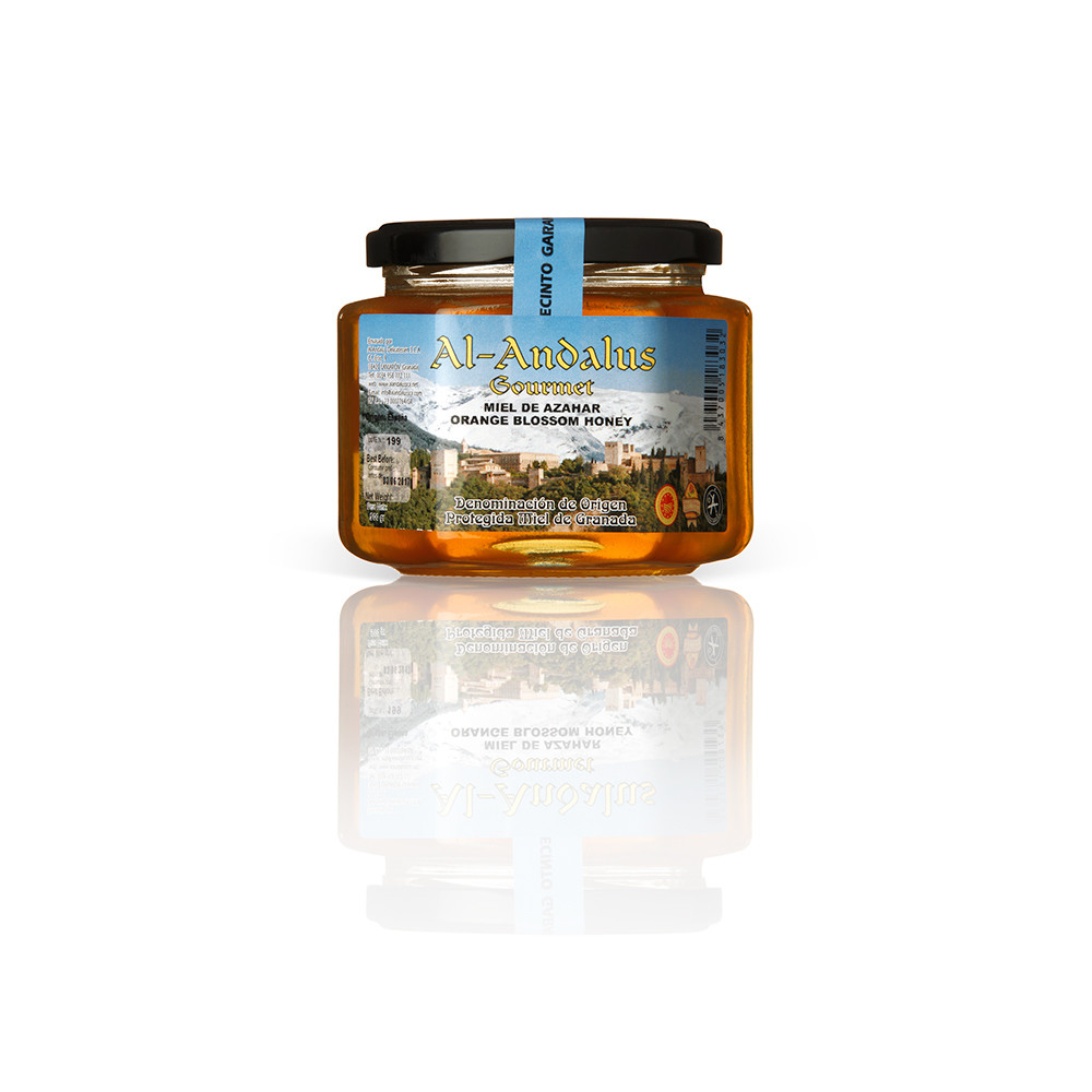 Miel de azahar AL-ANDALUS, 500 g.