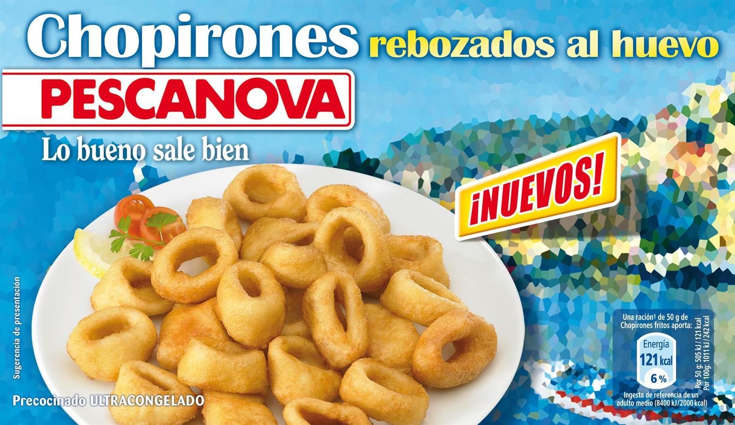 Chipirones Robozados al Huevo Pescanova 250 Gr