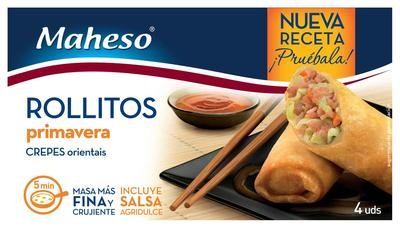 Rollitos de Primavera Maheso 4 Uds