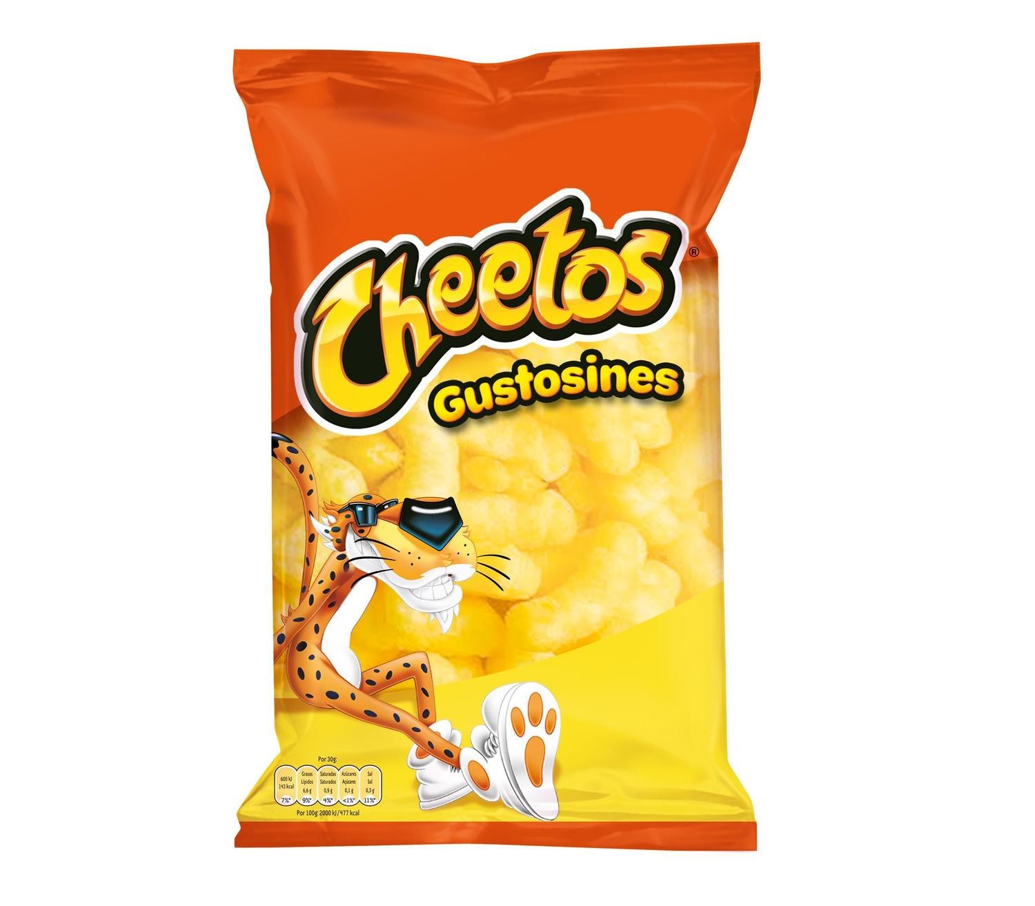 CHEETOS gusanitos gustosines 90 g.
