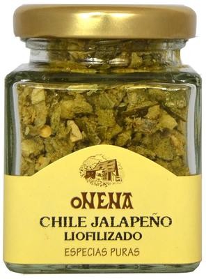 Chile jalapeño liofilizado ONENA.