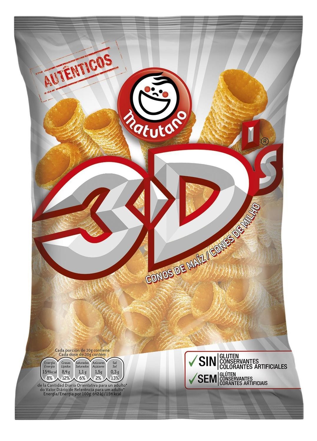 3D CONOS de maíz de MATUTANO.