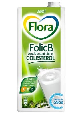 FLORA FOLIC B semidesnatada reduce el colesterol.