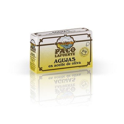 Agujas en aceite de oliva PACO LAFUENTE (8-10 piezas).