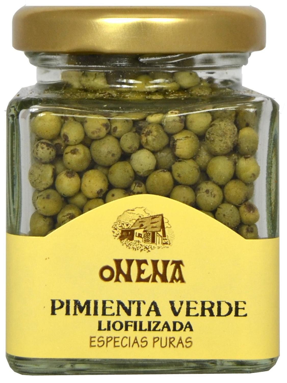 Pimienta verde liofilizada ONENA.