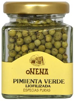 Pimienta verde liofilizada ONENA.