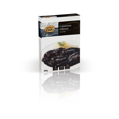Calamares en su tinta rellenos COSERVAS EMILIA.