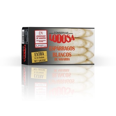 Espárragos blancos de Navarra LODOSA (6-10 frutos).