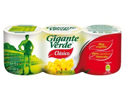 Maíz clásico pack3 GIGANTE VERDE.