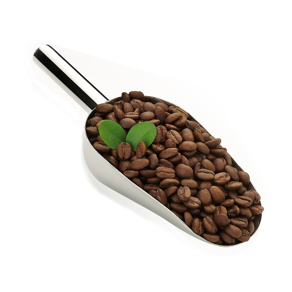 Café de Brasil en grano o molido al gusto.