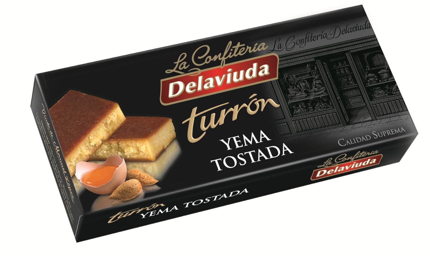 Turrón de Yema Tostada Delaviuda