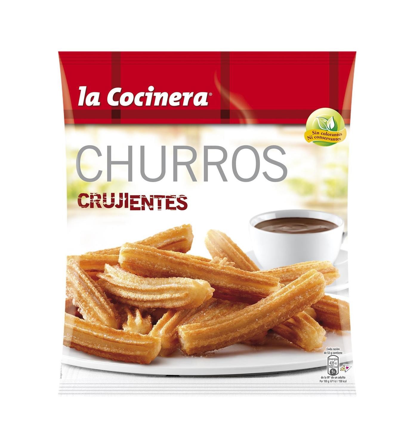 Churros Crujientes La Cocinera 375 Gr