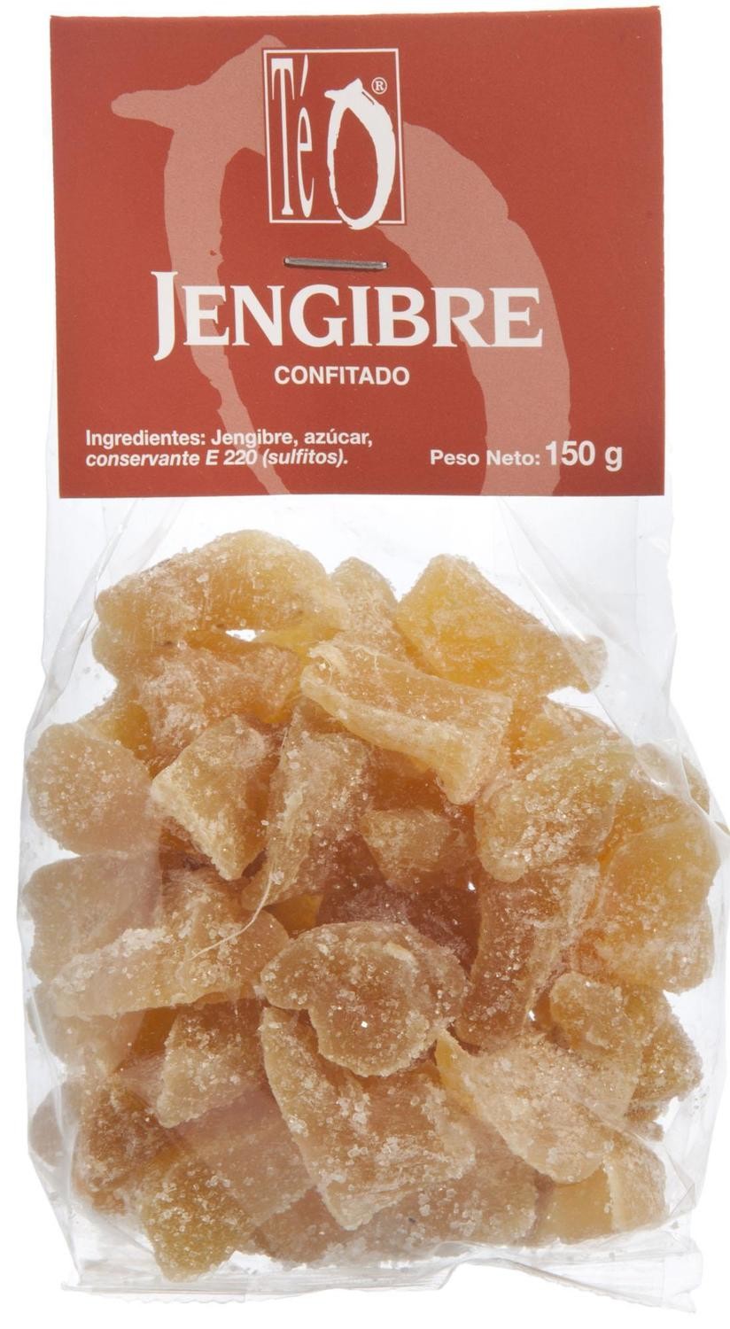 Jengibre confitado de TÉ O.