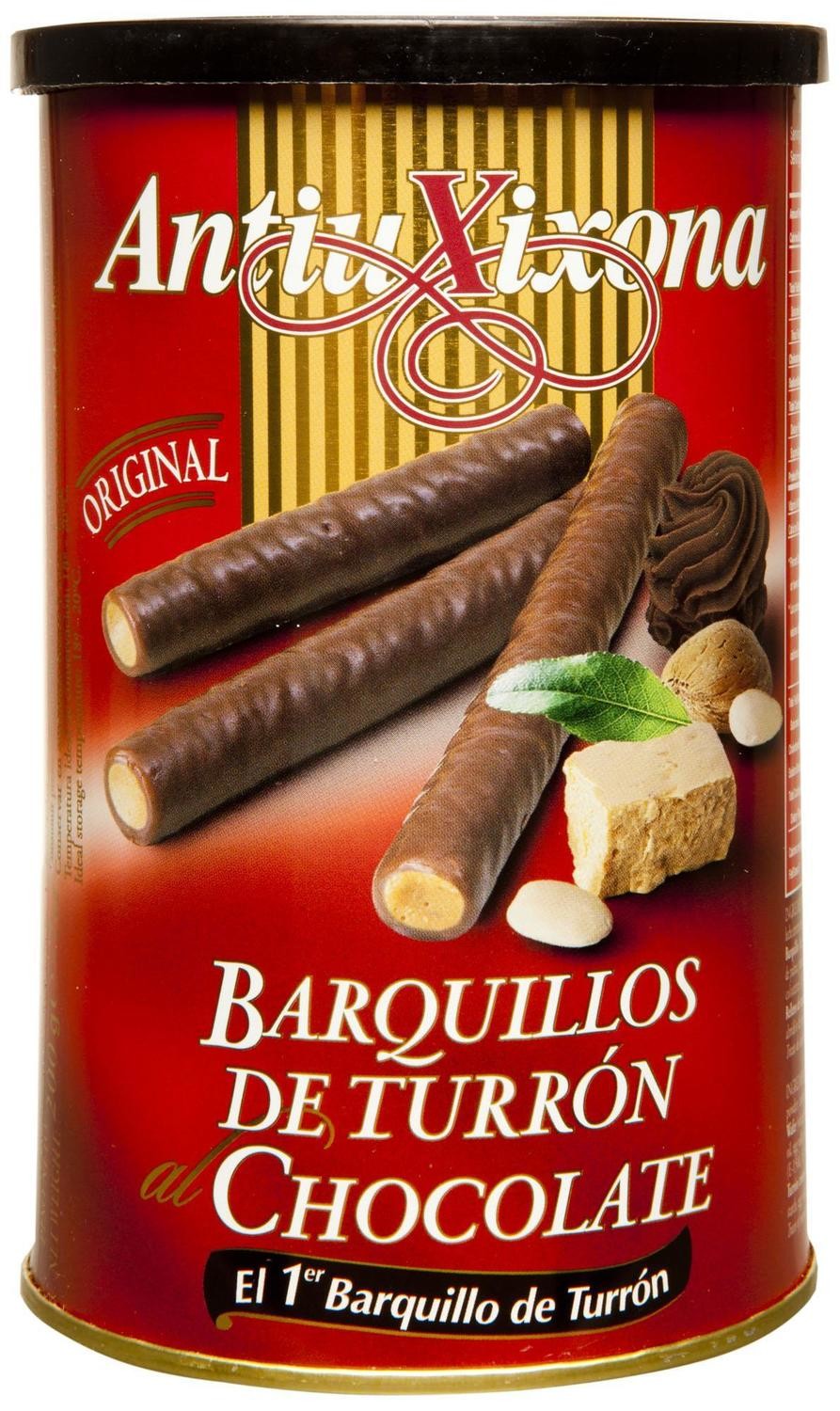 Barquillos de Turrón Chocolate Antiu Xixona