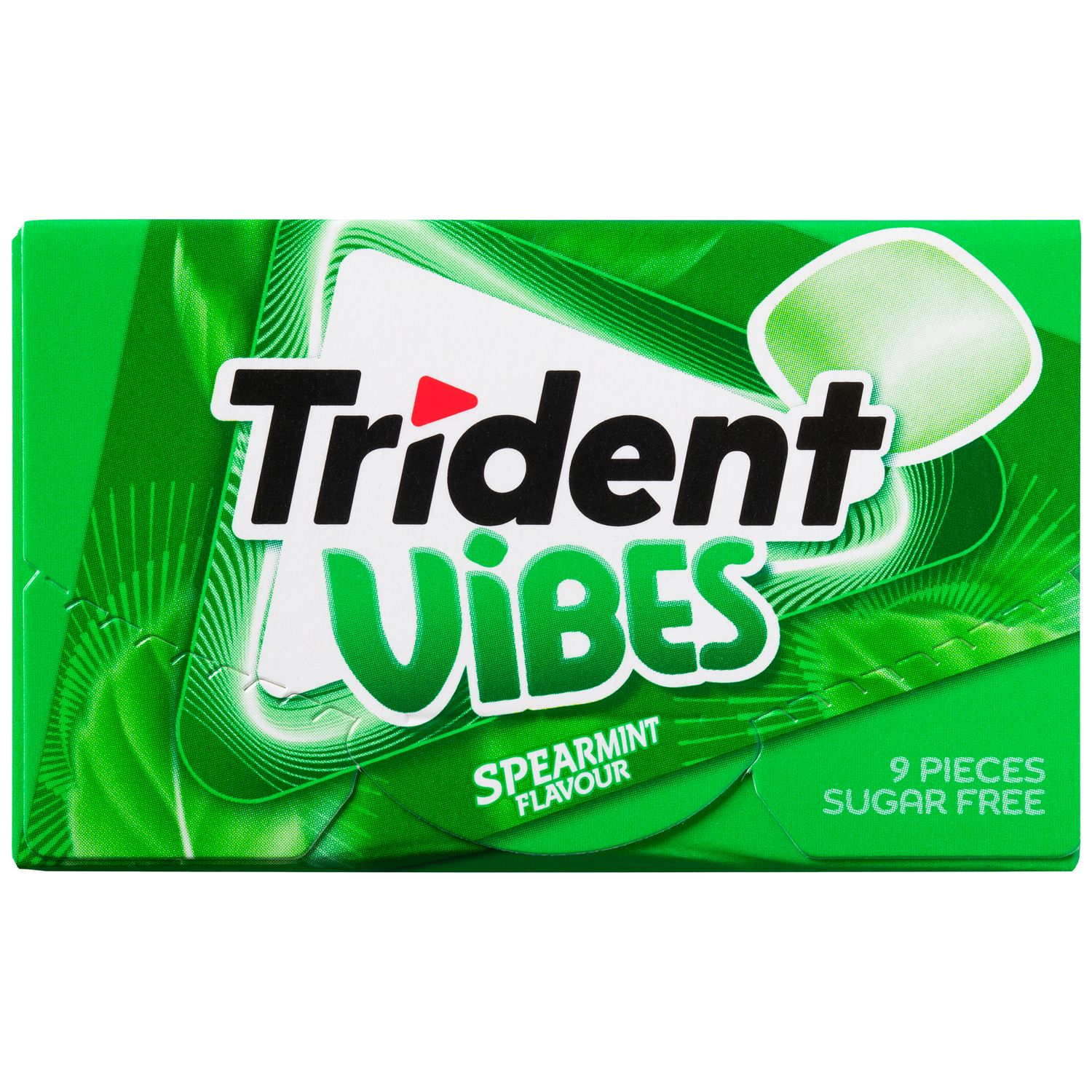 Chicles vibes spearmint  flavour TRIDENT 9 unidades
