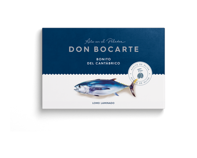 Lomo laminado de bonito del cantábrico DON BOCARTE 180 g.