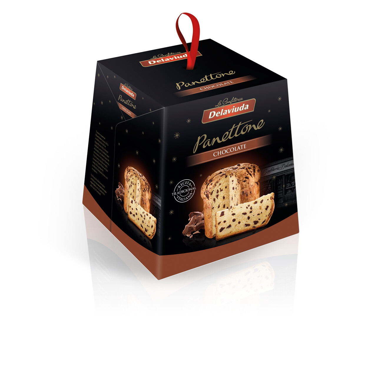 Panettone choco DELAVIUDA 750 g.
