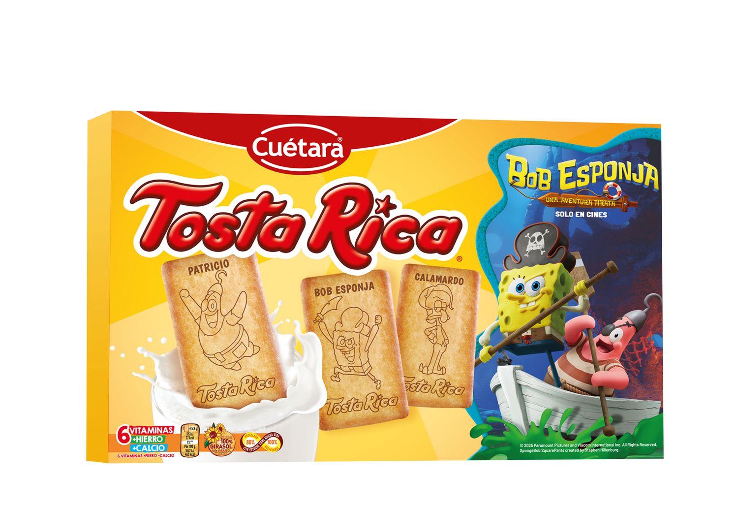 Galletas Tosta Rica CUÉTARA 760 g.
