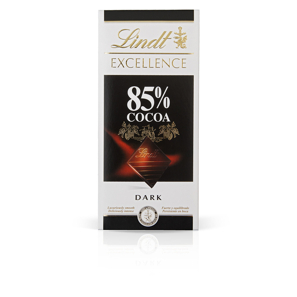 Chocolate negro 85% cacao LINDT.