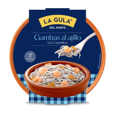 Gulas al ajillo con gambas LA GULA DEL NORTE 230 g.