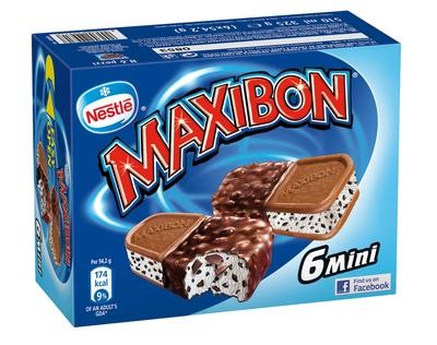 Mini Maxibon de Chocolate y Nata NESTLÉ 6 Uds