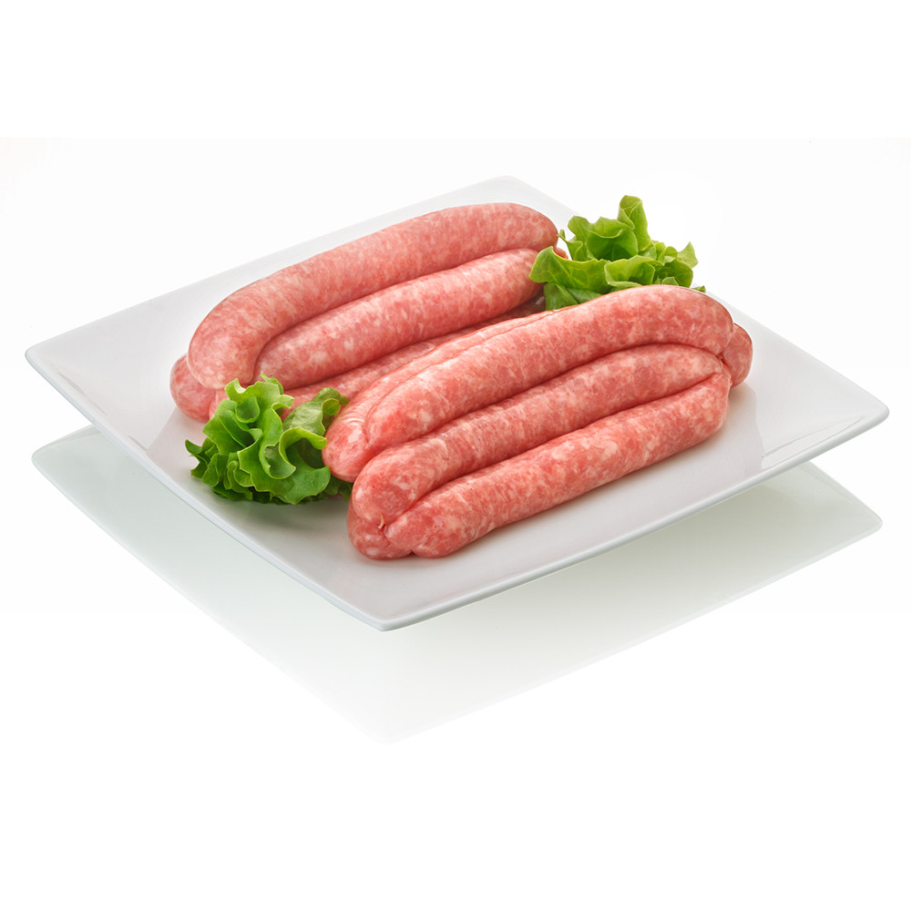 Salchicha fresca de pollo.